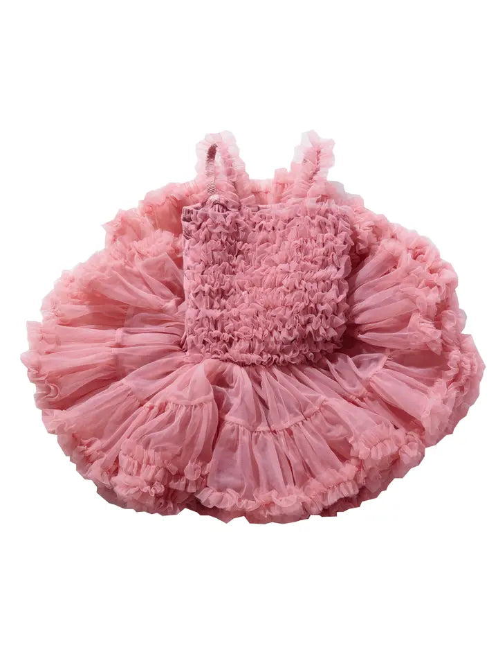 Girls Tutu Dress - Soft Tulle Party Dress
