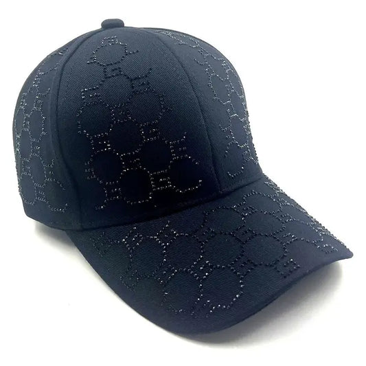 G Linked Rhinestone Hat