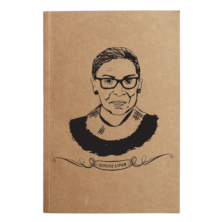 Lined Notebook "Notorious RBG"