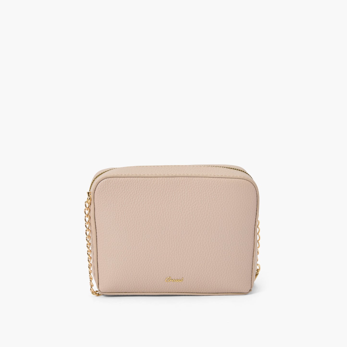 Vegan Leather Bow Box Crossbody Bag