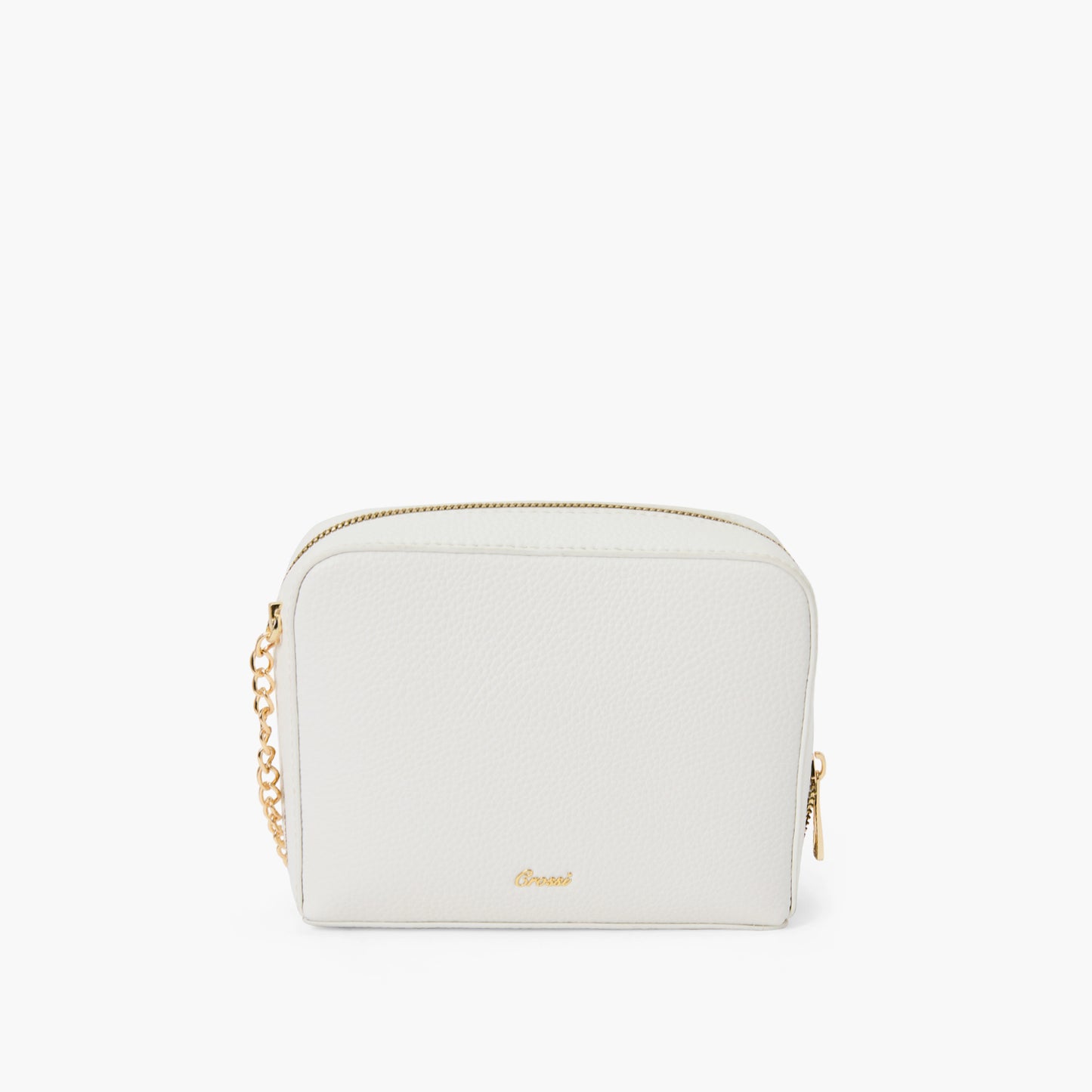 Vegan Leather Bow Box Crossbody Bag