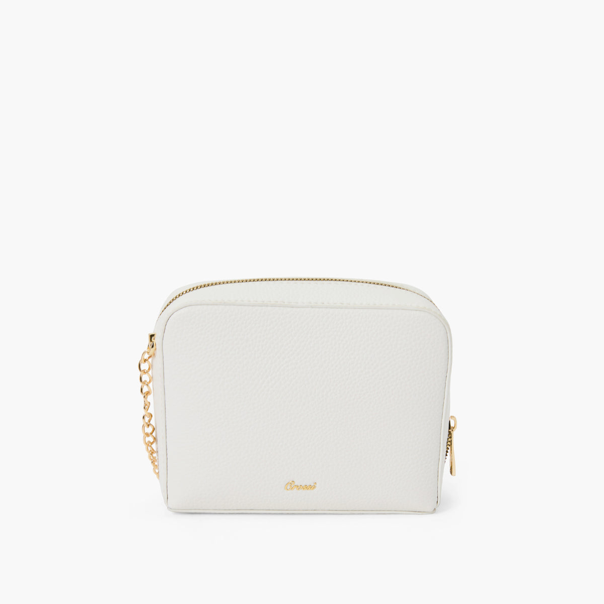 Vegan Leather Bow Box Crossbody Bag