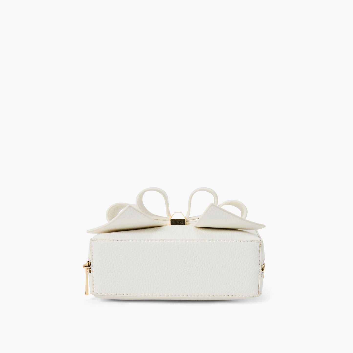 Vegan Leather Bow Box Crossbody Bag