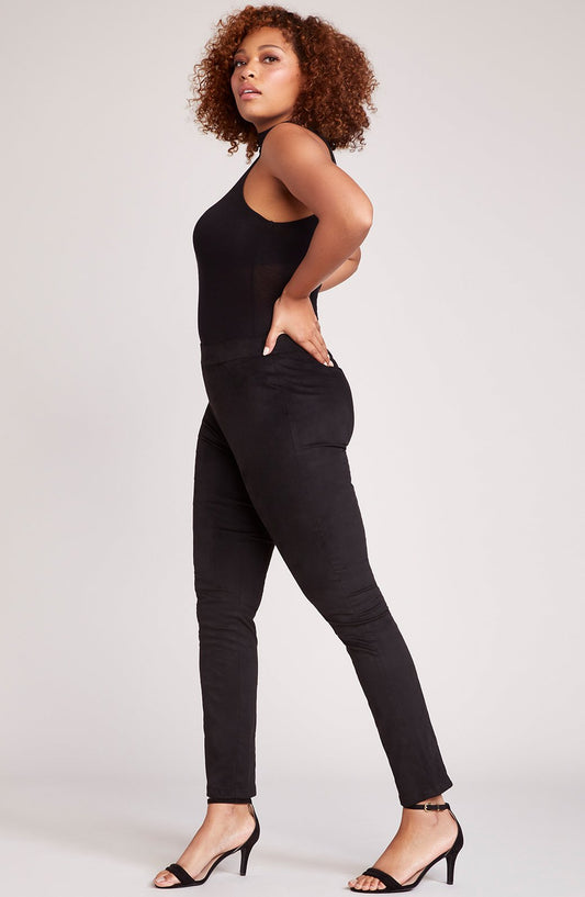 Faux Suede Legging