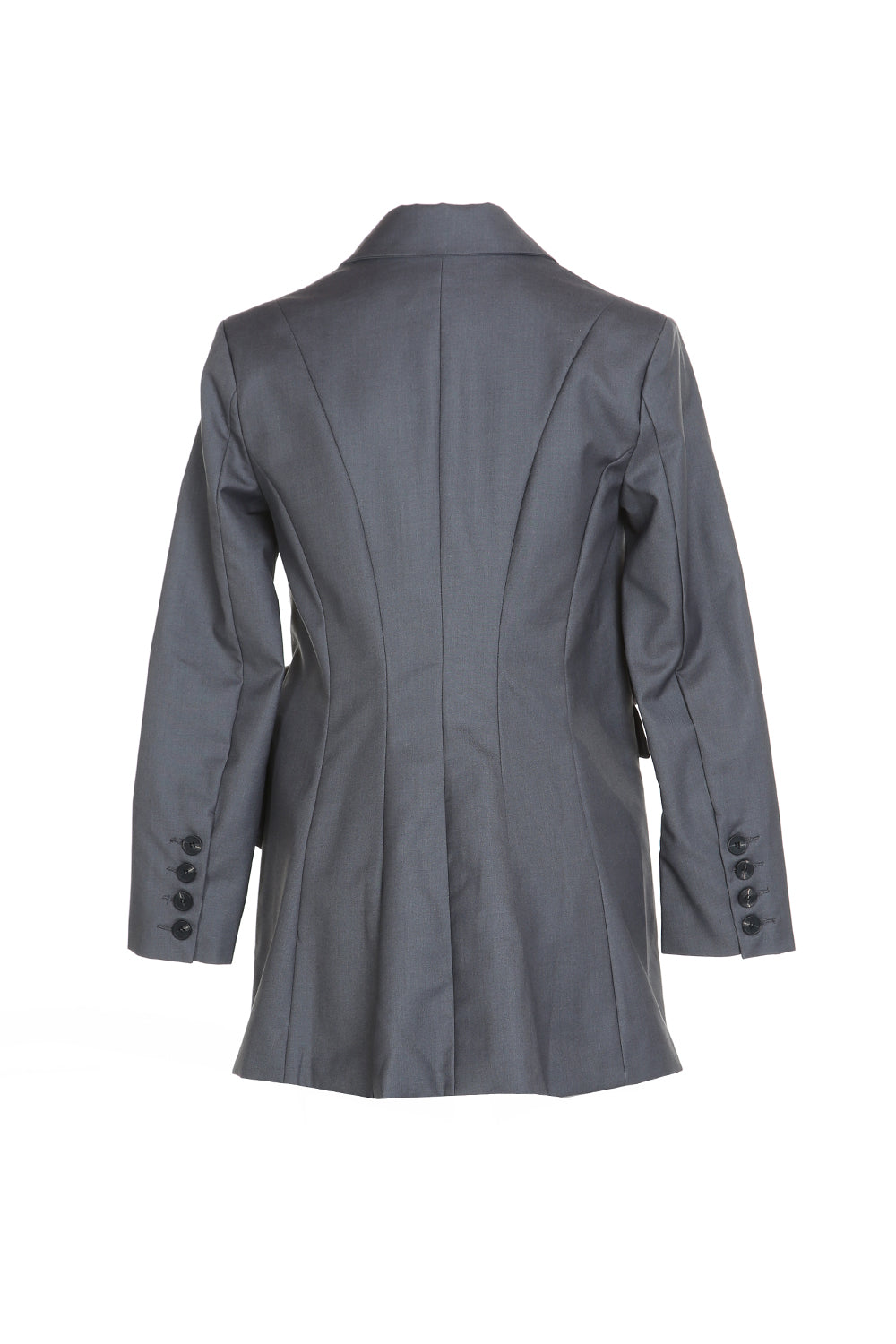 Charcoal Bow Detail Blazer