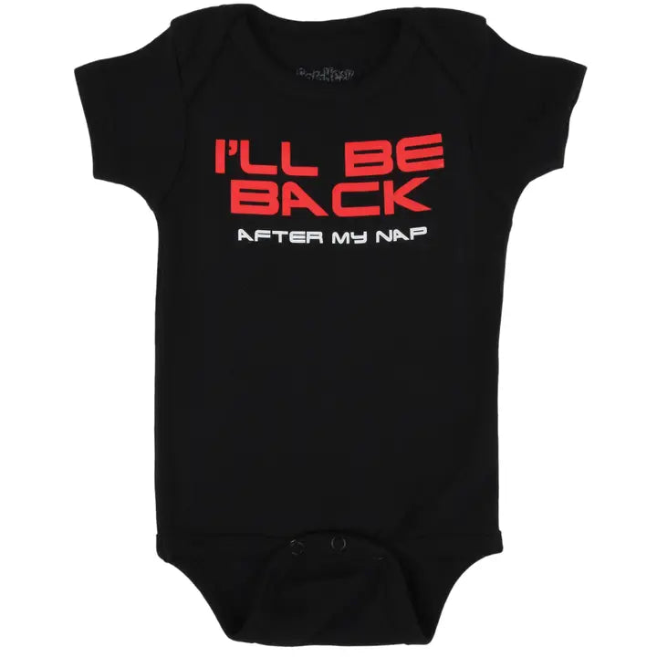 Terminator baby onesie