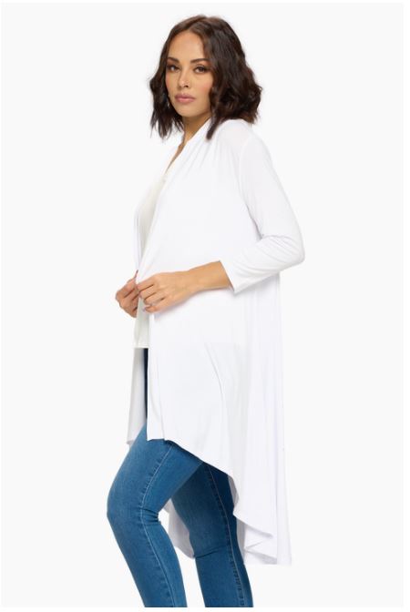 White Bamboo Cardigan