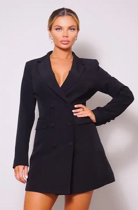 LS Blazer Dress
