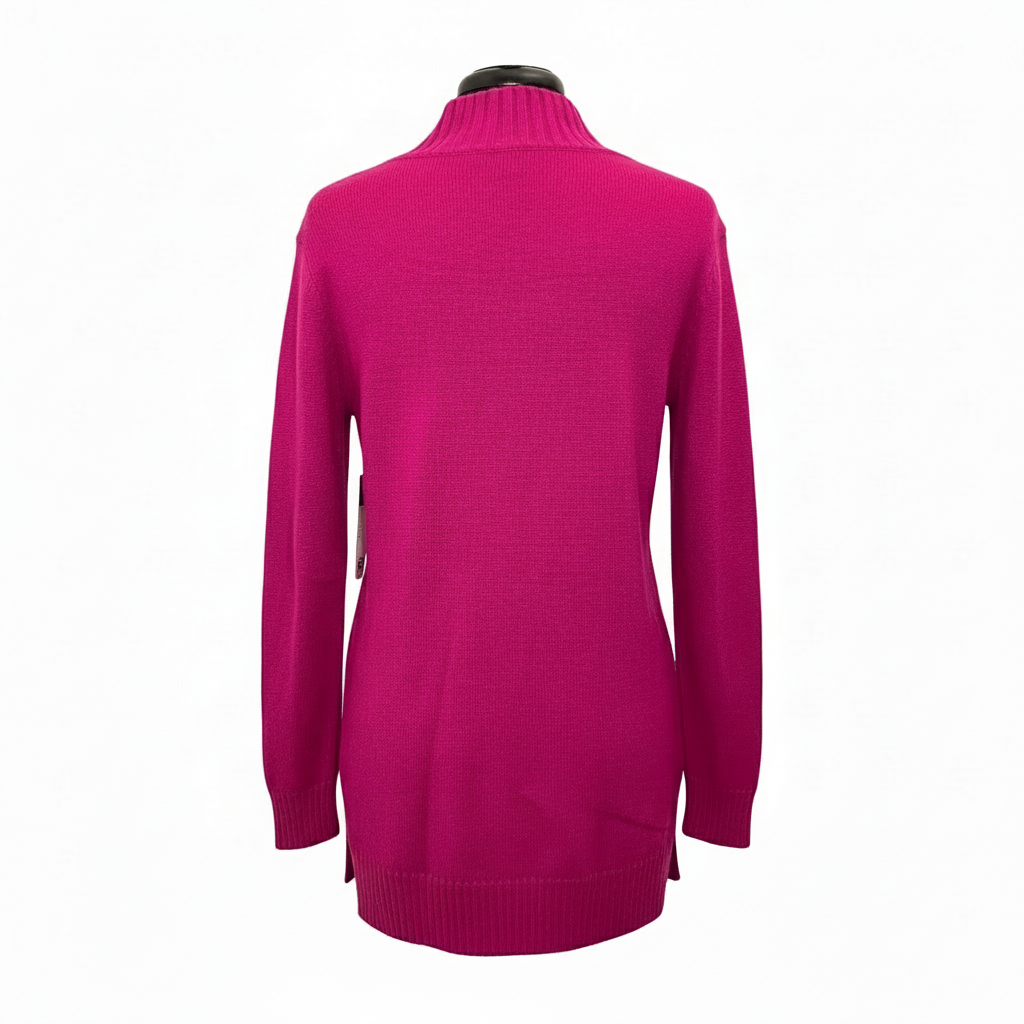 Back flat lay with white background