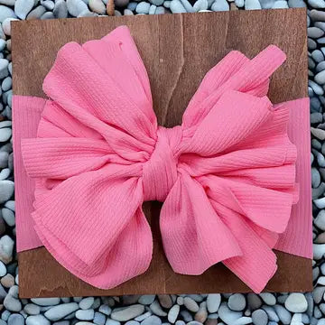 Girls' Fabric Statement Bow Headband