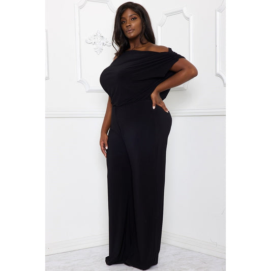 Asymmetric Jumpsuit PLUS