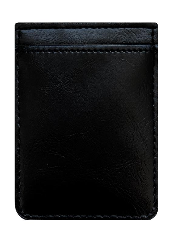 Phone Pocket Faux Leather BLK