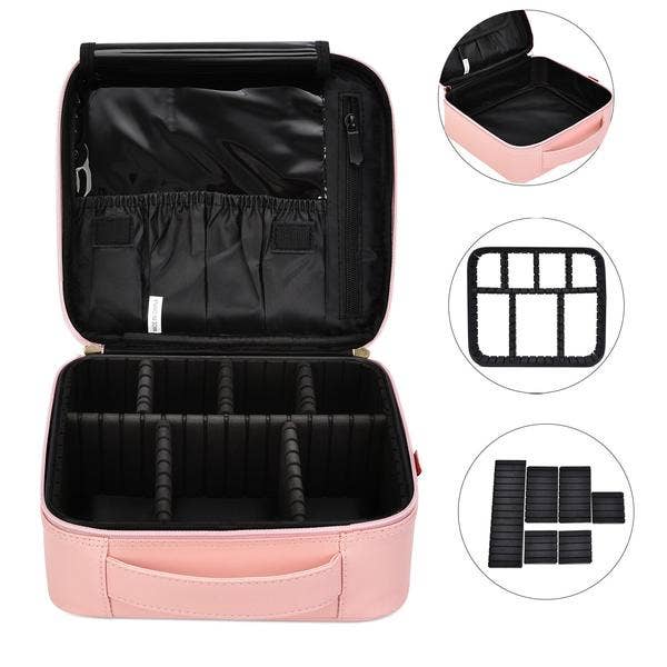 Pink Makeup Cosmetic Bag
