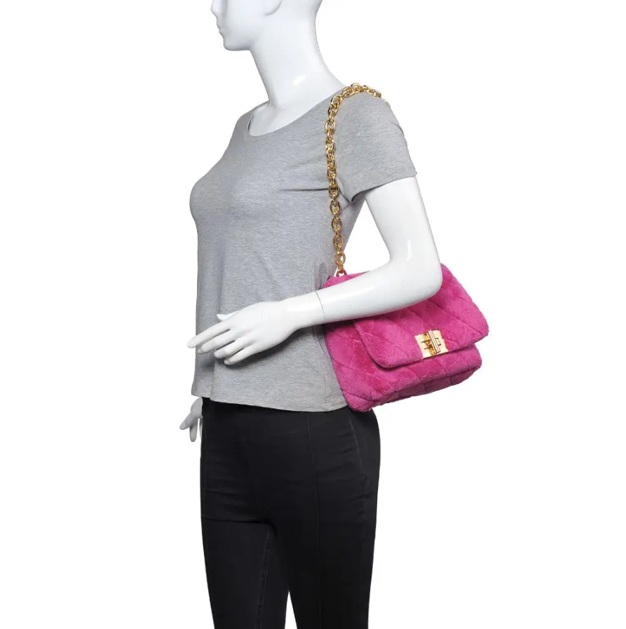 Faux Fur Crossbody