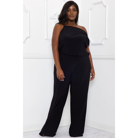 Asymmetric Jumpsuit PLUS