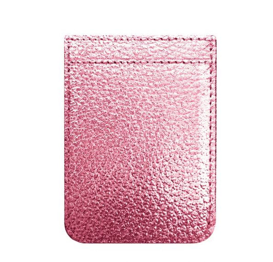 Phone Pocket Faux Leather PINK