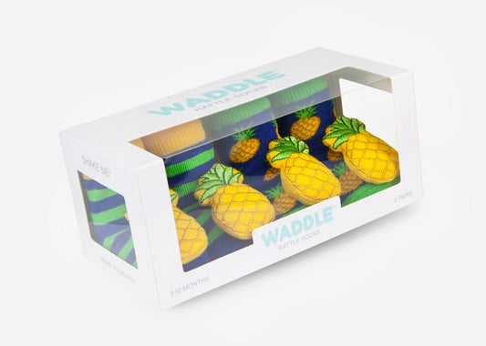 Pineapple Rattle Socks