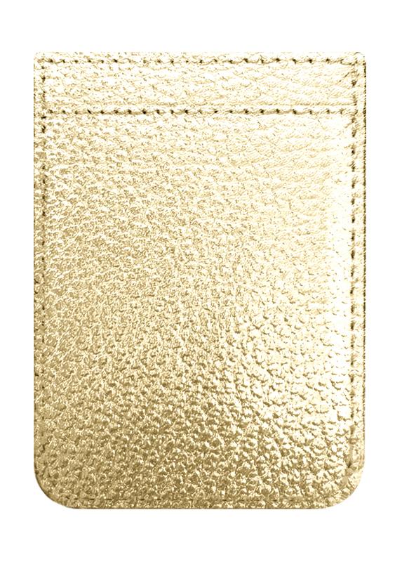 Phone Pocket Faux Leather GOLD