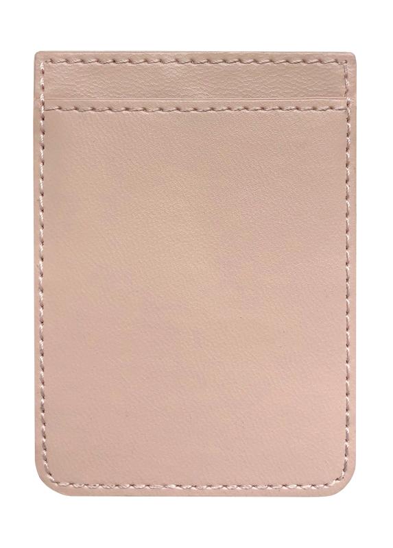 Phone Pocket Faux Leather NUDE
