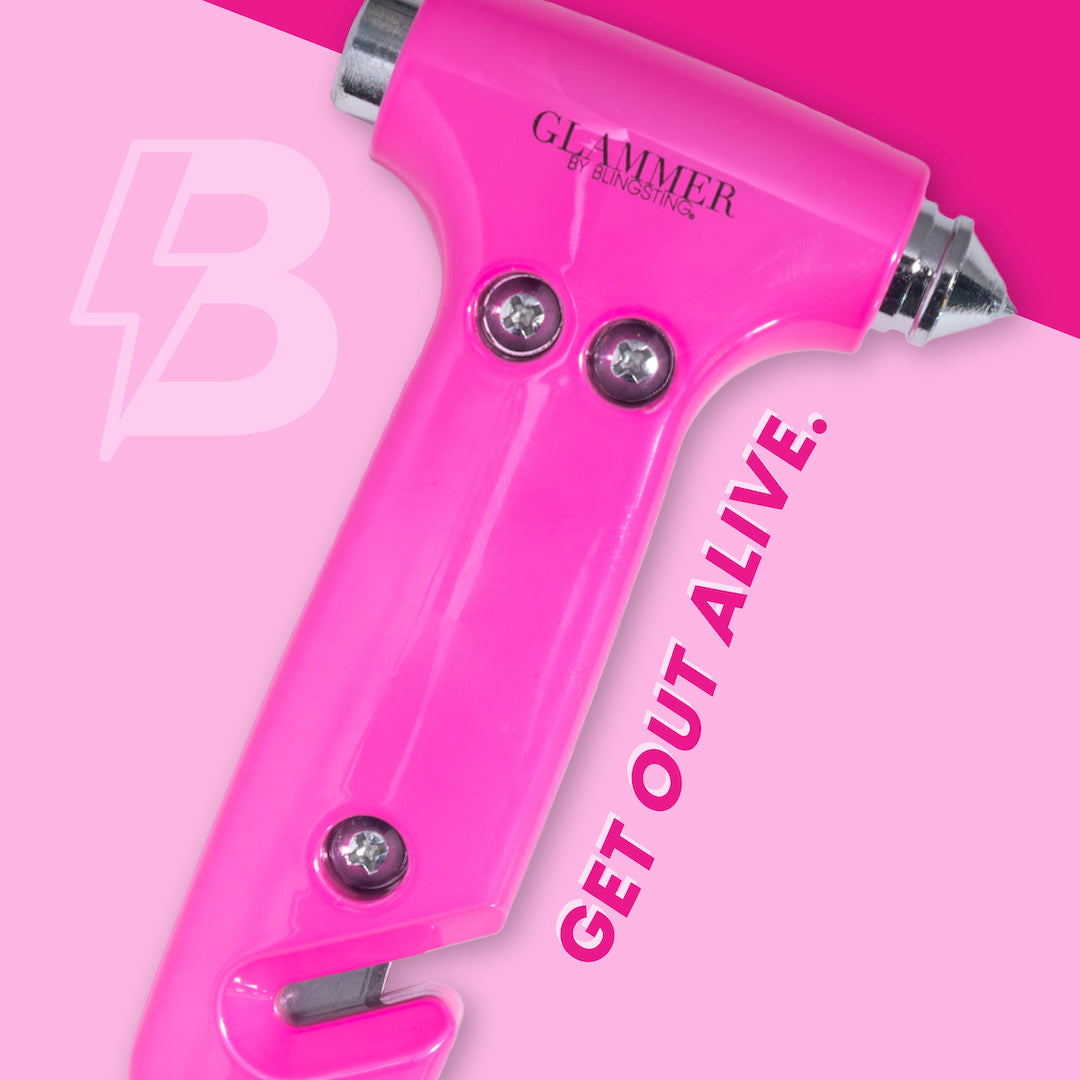 Metallic Emergency Escape Hammer - Car Safety