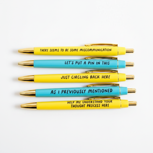 Office Lingo - Exactly 5 Pens