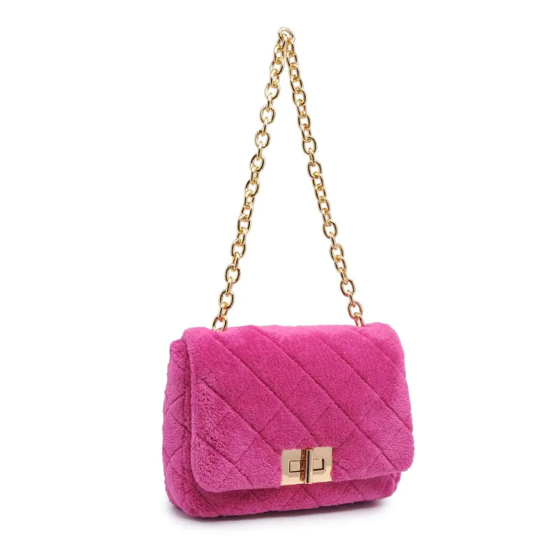 Faux Fur Crossbody
