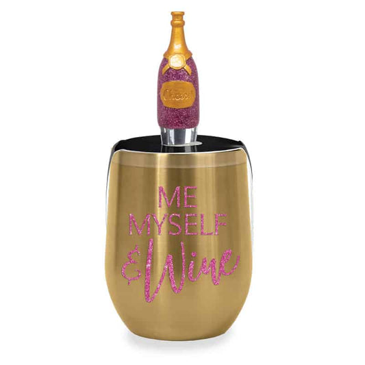 Me, Myself, & Wine Double Walled Gift Set