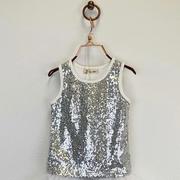 Silver Sequin Tank