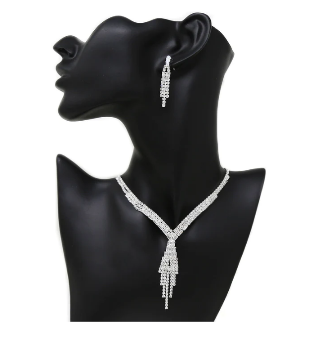 CZ Necklace Set