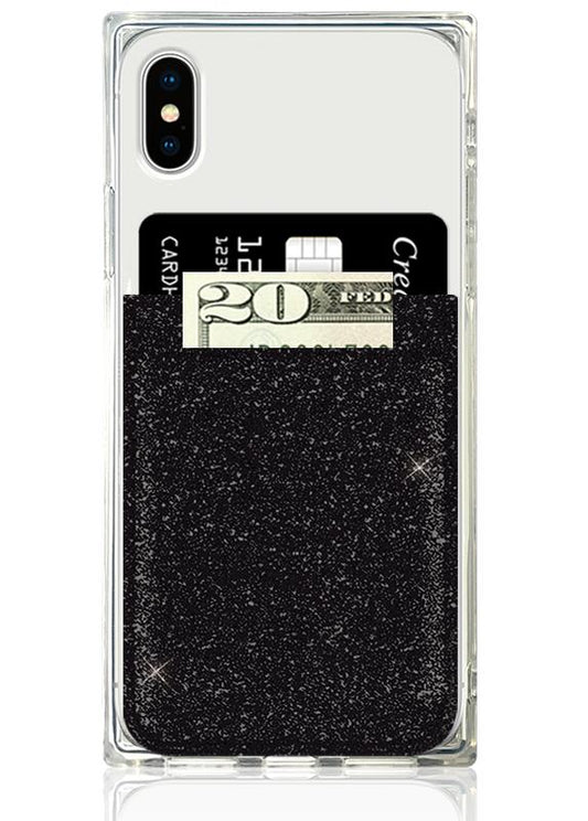 Phone Pocket BLACK GLITTER