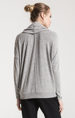 Marled Cowl H Grey