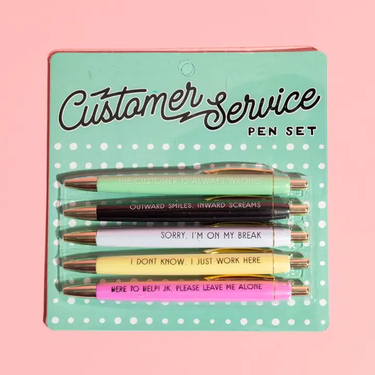 Customer Service Pen Set