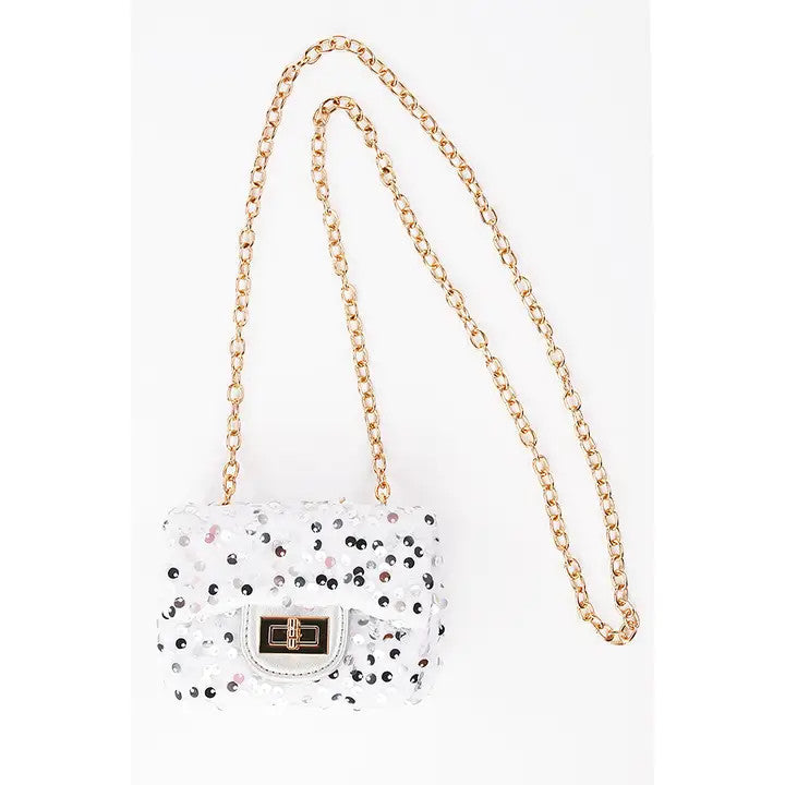 Girls' Mini Sequin Bag