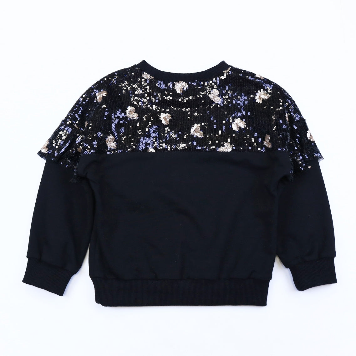 Girls' Sequin Heart Sweatshirt