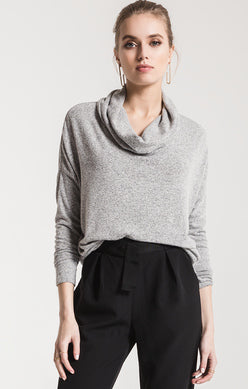Marled Cowl H Grey
