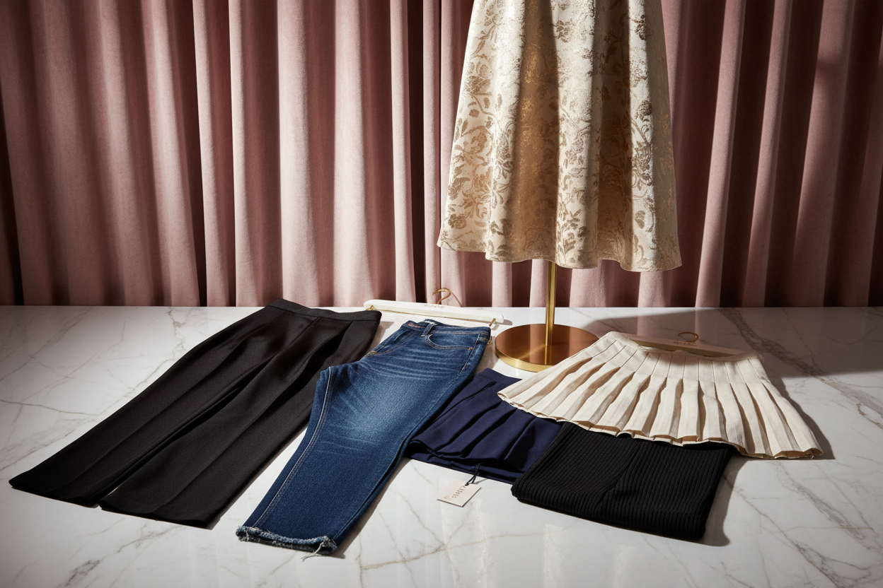 Women's boutique bottoms on sale including stylish pants, jeans, elegant skirts, shorts and leggings in versatile colors