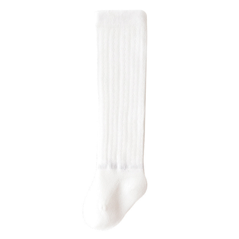 Infant Combed Cotton Over-the-Knee Long Socks