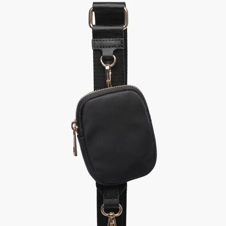 Modern Belt Bag Fanny Pack Black