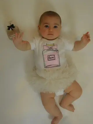 Onesie/Tutu Perfume 9 Months Wht