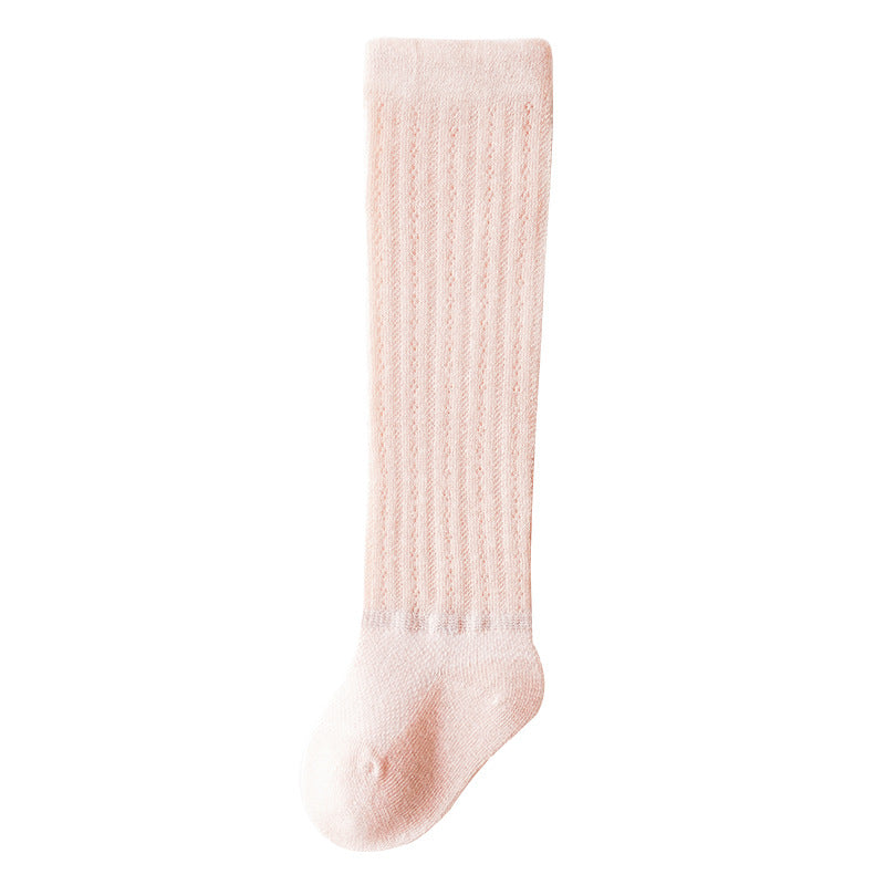 Infant Combed Cotton Over-the-Knee Long Socks