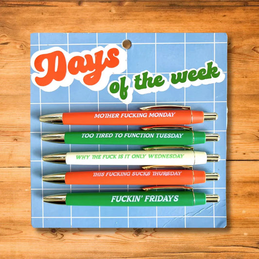 Days/Week Pen Set