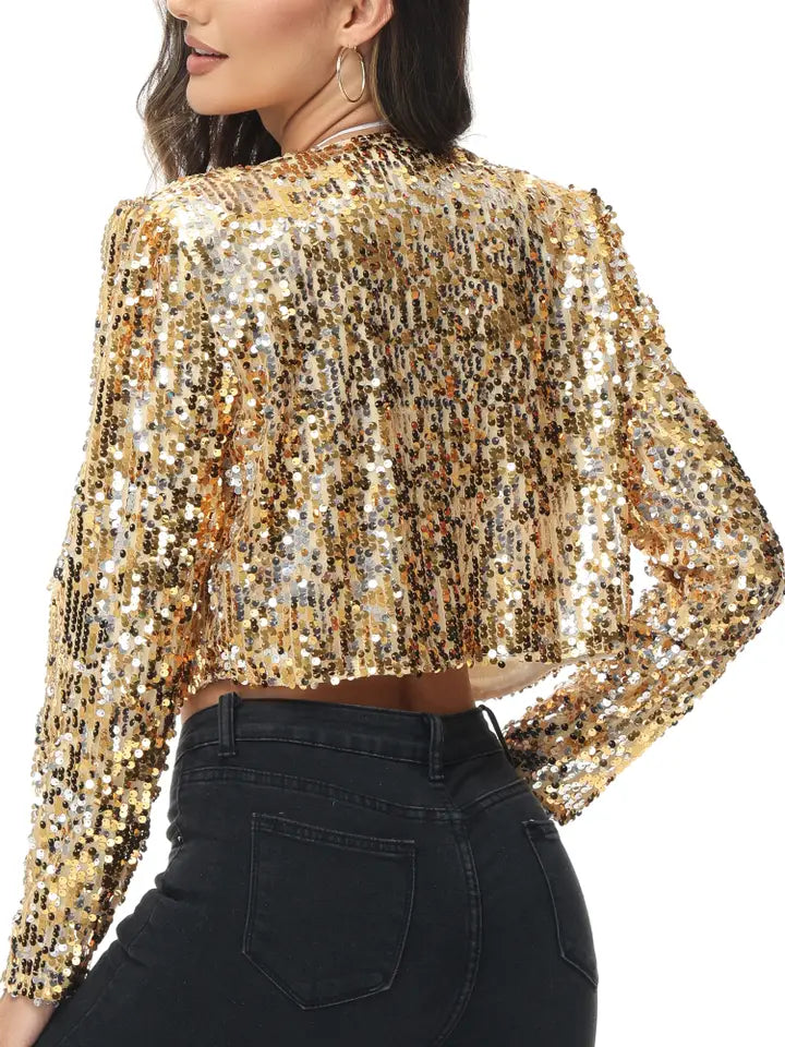 Sequin Bolero Jacket PLUS