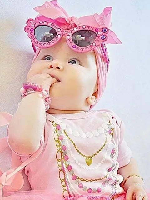 Onesie Pink Necklaces 12-18 Months Pink