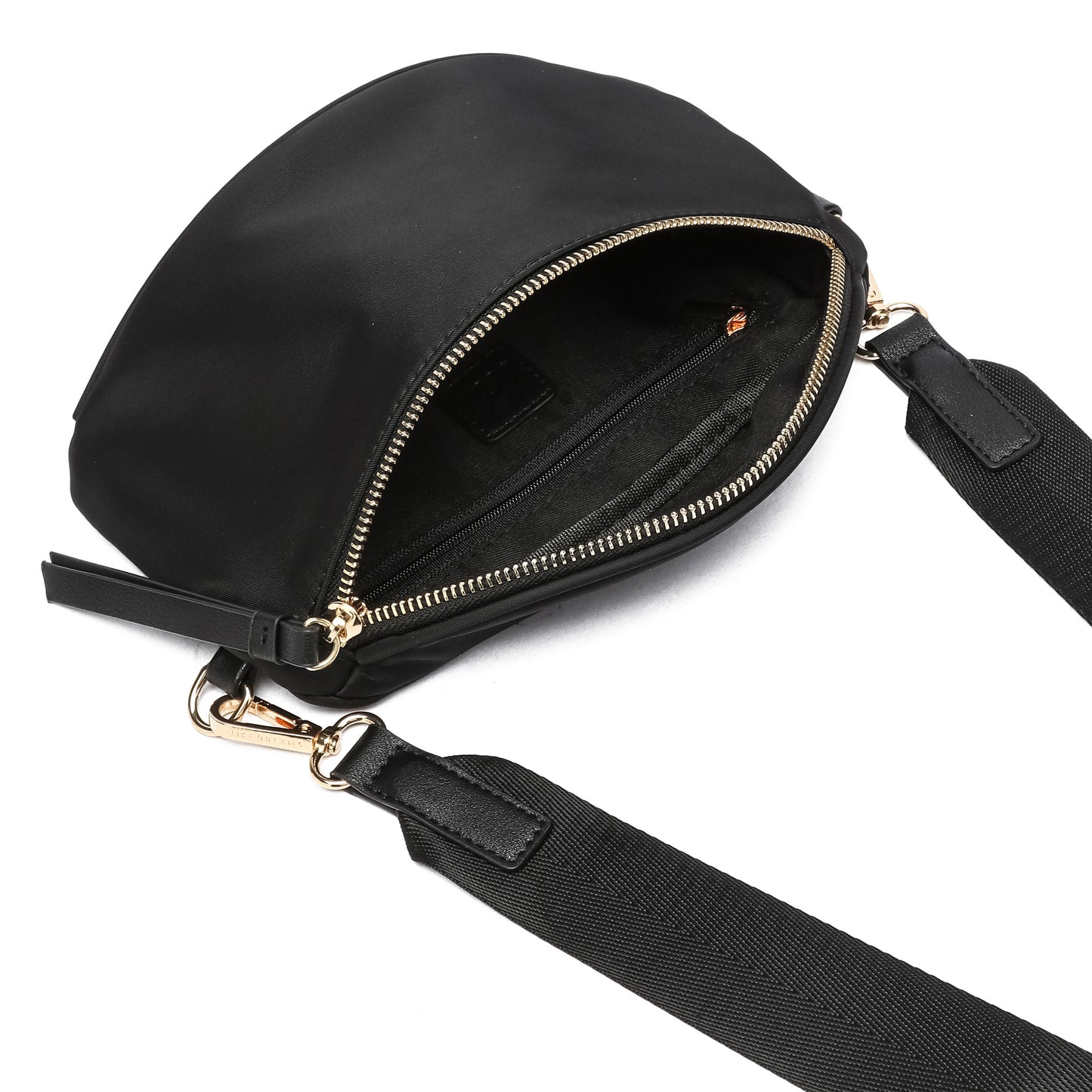 Modern Belt Bag Fanny Pack Black