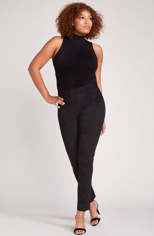 Faux Suede Legging