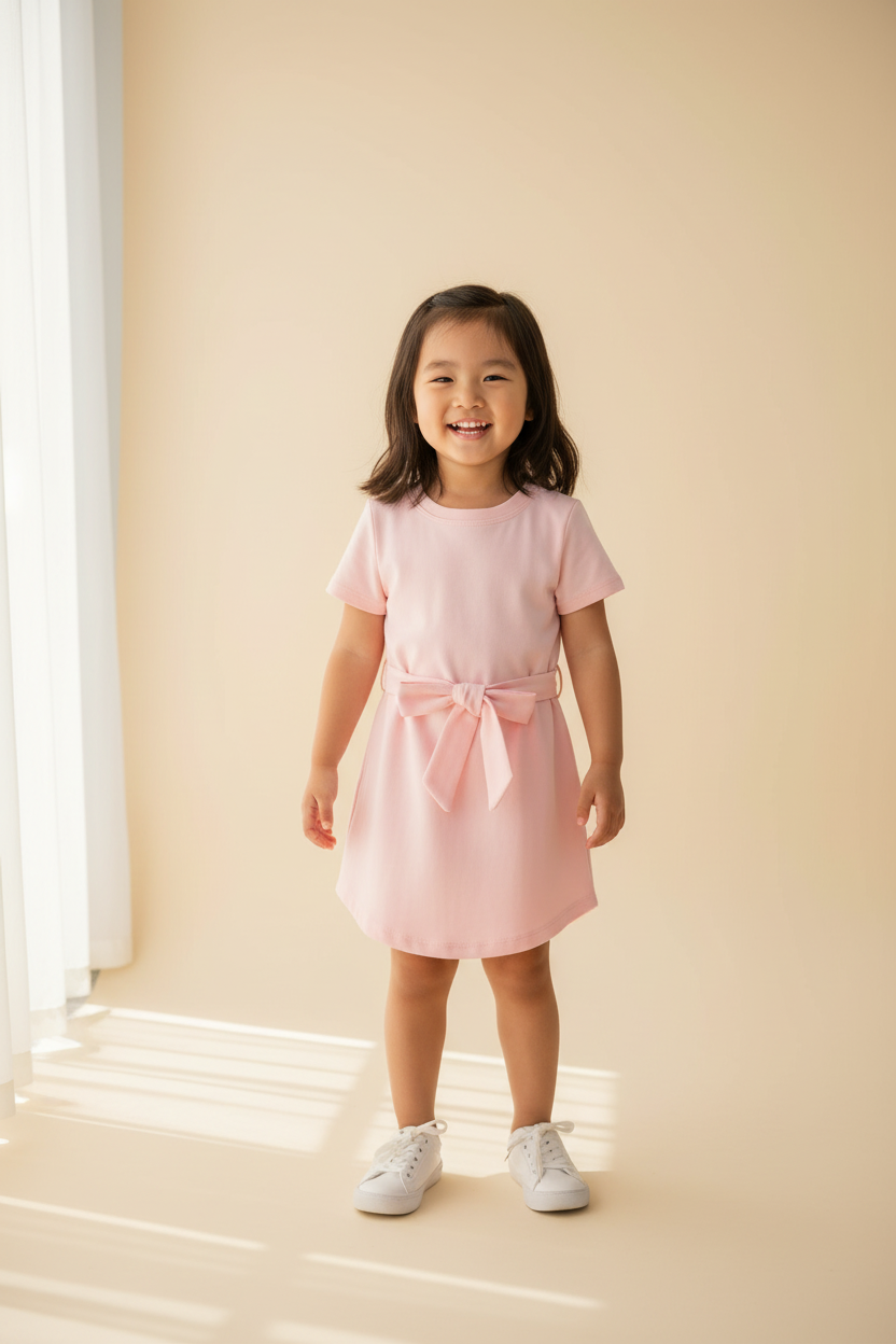 Asian Girl Light Pink
