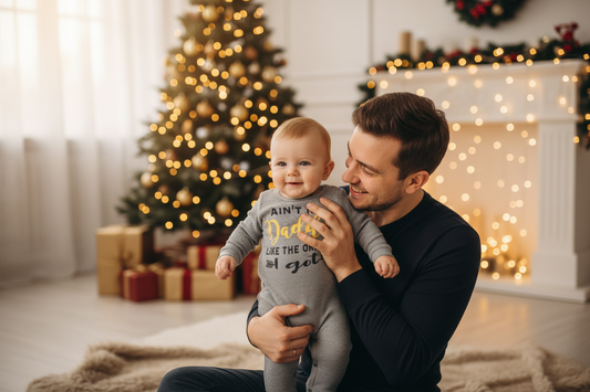 Baby Boy Daddy Jumpsuit Holiday Lifestyle