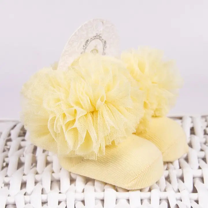 Infant Ruffle Socks w/Bow