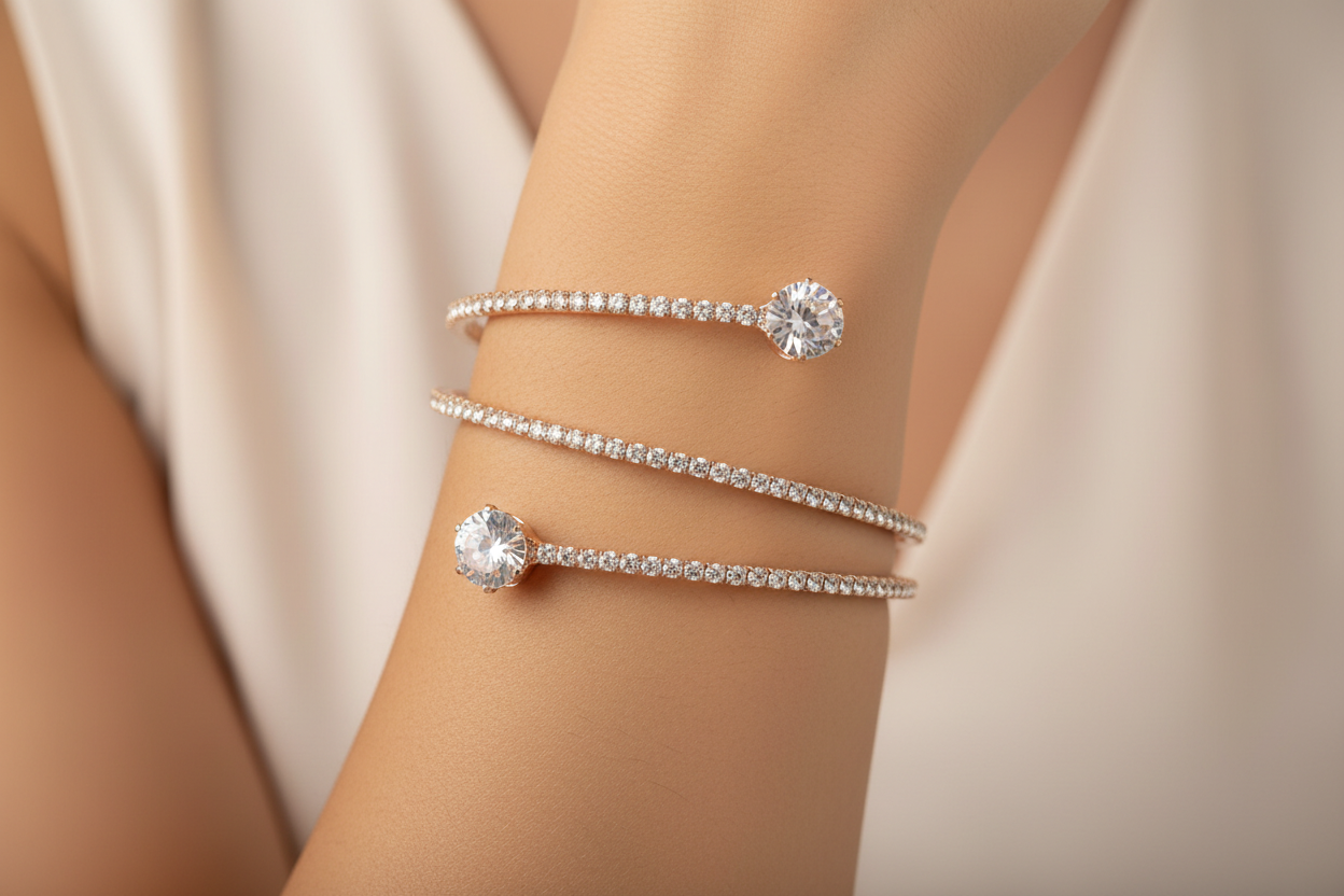 Close-up on upper arm