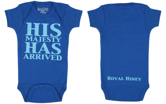 Onesie His Majesty 12-18 Months Blue
